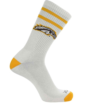 TCK socks Western Michigan Broncos / Large Western Michigan Broncos | Vintage | NCAA Mens and Womens Soft Cotton Sock