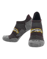 TCK socks Western Michigan Broncos / Medium Western Michigan Broncos Tour No Show Tab Socks - Made in USA