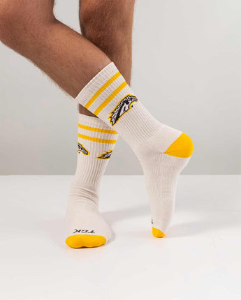 TCK socks Western Michigan Broncos | Vintage | NCAA Mens and Womens Soft Cotton Sock