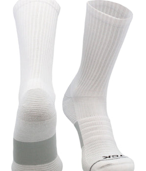 TCK socks White-1 Pack / Medium TCK 365 Everyday Crew Socks For Men and Women - Single Pack