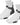 TCK socks White-2 Pair / Large Achilles Tendonitis Running Socks 2-pack