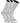 TCK socks White-3 Pack / Large Athletic Crew Socks 3-pack - Made with Recycled Yarns