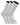 TCK socks White-3 Pack / Large Athletic Crew Socks 3-pack - Made with Recycled Yarns