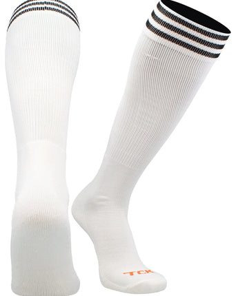 TCK socks White/Black / X-Small Prosport Striped Over the Calf Tube Socks
