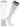 TCK socks White/Black / X-Small Prosport Striped Tube Sock