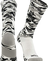 TCK socks White Camo / Large Elite Woodland Camo Performance Crew Socks