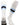 TCK socks White/Columbia Blue/Navy / Large TCK Performance Baseball Socks Dugout Pattern E