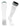 TCK socks White/Dark Green / Medium Premier Soccer Sock with Fold Down Stripes