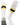 TCK socks White/Gold/Black / Large TCK Performance Baseball Socks Dugout Pattern E