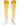 TCK socks White/Gold/Gold / Small Candy Stripe Knee High Softball Socks