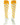 TCK socks White/Gold/Gold / Small Candy Stripe Knee High Softball Socks