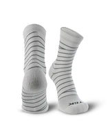 TCK socks White/Gray / Large Ankle Tape Socks - Support Sock for Basketball & Football