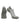 TCK socks White/Grey / Small Performance Golf Socks Men's and Women's No Show Tab