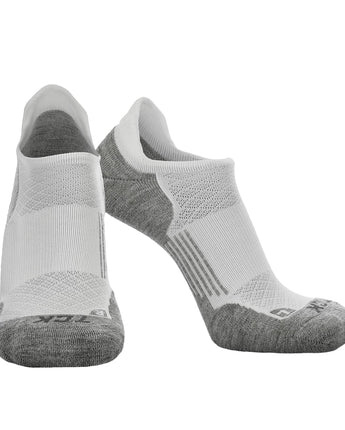 TCK socks White/Heather Grey / Small TCK Tour Low Cut Merino Wool Golf Socks (Single & Packs)