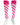 TCK socks White/Hot Pink/Hot Pink / Small Candy Stripe Knee High Softball Socks