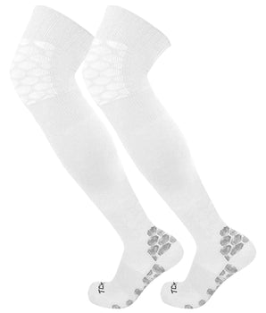 TCK socks White / Large (9-12 Shoe Size) High Performance Over The Knee Socks