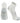 TCK socks White / Large Athletic Performance Ankle Socks for Men and Women