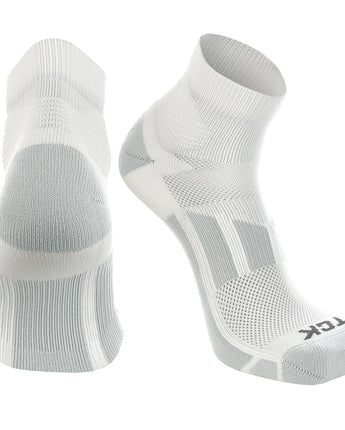 TCK socks White / Large Athletic Performance Ankle Socks for Men and Women