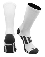 TCK socks White / Large Elite Performance 2.0 Crew Socks For Sports