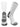 TCK socks White / Large Pickleball Crew Sock