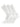 TCK socks White / Large Postgame Soft Crew Socks For Men & Women