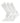 TCK socks White / Large Postgame Soft Crew Socks For Men & Women