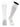 TCK socks White / Large Premier Soccer Sock with Fold Down Top