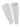 TCK socks White / Large Scrunch Football Leg Sleeves For Boys and Men