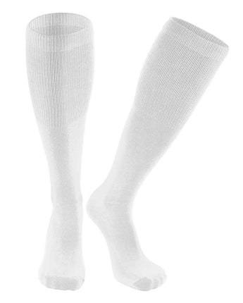 TCK socks White / Large Sport Light Team Uniform Tube Socks - Solid Colors by TCK