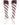 TCK socks White/Maroon/Maroon / Small Candy Stripe Knee High Softball Socks