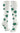 TCK socks White / Medium Shamrock Socks for St. Patty's Day - for Softball, Soccer