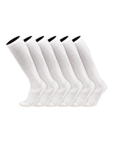 TCK socks White / Medium Work & Athletic Over The Calf Socks 6-pack