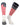 TCK socks White/Navy/Scarlet / Large Stars and Stripes USA Baseball Socks