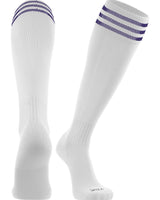 TCK socks White/Purple / Medium Finale 3-Stripe Soccer Socks