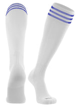 TCK socks White/Royal / Medium Finale 3-Stripe Soccer Socks