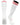 TCK socks White/Scarlet / Medium Premier Soccer Sock with Fold Down Stripes