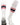 TCK socks White/Scarlet/Navy / Large TCK Performance Baseball Socks Dugout Pattern E