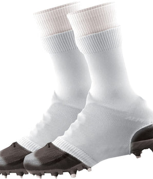 TCK socks White / Small Football Spats Cleat Covers