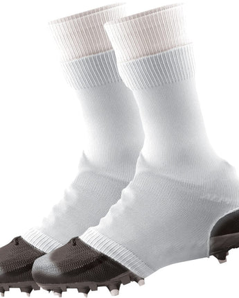 TCK socks White / Small Football Spats Cleat Covers