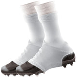 TCK socks White / Small Football Spats Cleat Covers