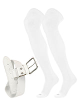 Prosport Over the Knee Socks and Belt | Uniform Combo Set