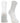 TCK socks White/White / Large Ankle Tape Socks - Support Sock for Basketball & Football