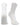 TCK socks White/White / Large Ankle Tape Socks - Support Sock for Basketball & Football