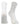 TCK socks White/White / Large Ankle Tape Socks - Support Sock for Basketball & Football
