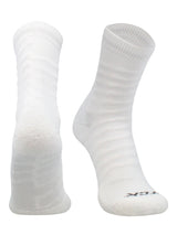 TCK socks White/White / Large Ankle Tape Socks - Support Sock for Basketball & Football