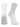 TCK socks White/White / Large Ankle Tape Socks - Support Sock for Basketball & Football
