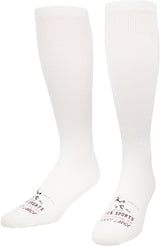 TCK socks White / X-Large Flat Knit Cotton Sanitary Sock
