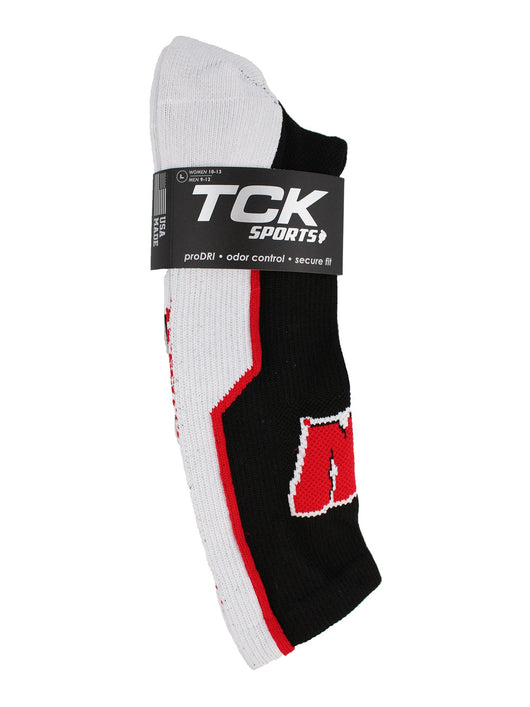 TCK socks Wisconsin Badgers Socks Perimeter Crew