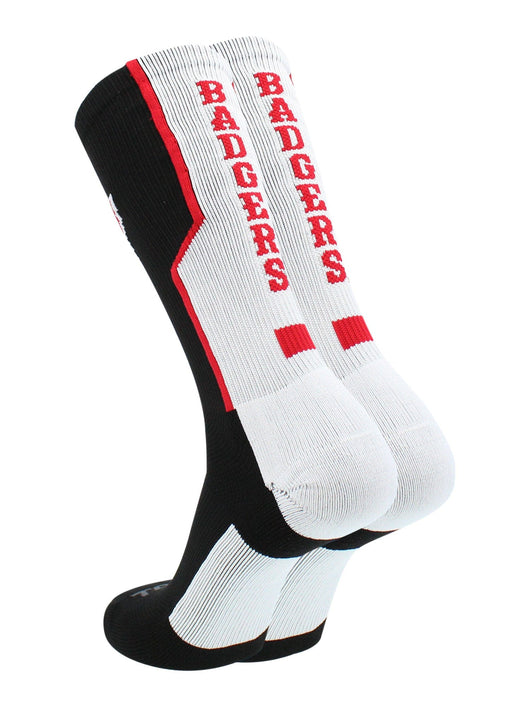 TCK socks Wisconsin Badgers Socks Perimeter Crew