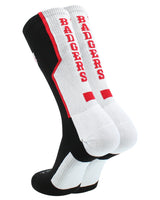 TCK socks Wisconsin Badgers Socks Perimeter Crew